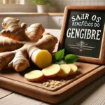 Saiba os benefícios do gengibre e confira receitas. Ilustração: IA / Condutta