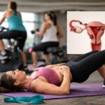 Endometriose: prática regular de exercícios pode ajudar no controle da doença. Ilustração gerada por IA / Condutta