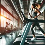 Treino cárdio para acabar com gordurinhas do corpo todo. Ilustração Elasaude