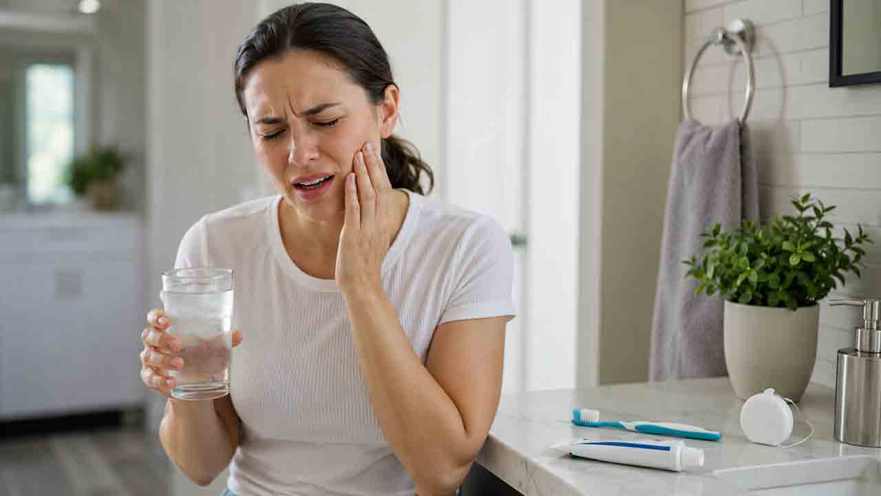 Dentes sensíveis podem ser sinal de alerta para a saúde bucal; saiba como aliviar a dor e evitar o problema. Ilustração: Condutta.com