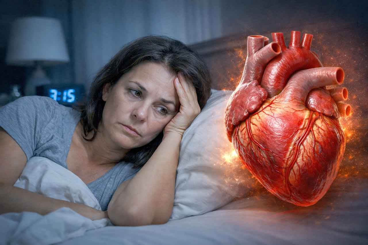 Dormir menos de 5 horas por noite pode aumentar em 69% o risco de infarto. Ilustração: Condutta