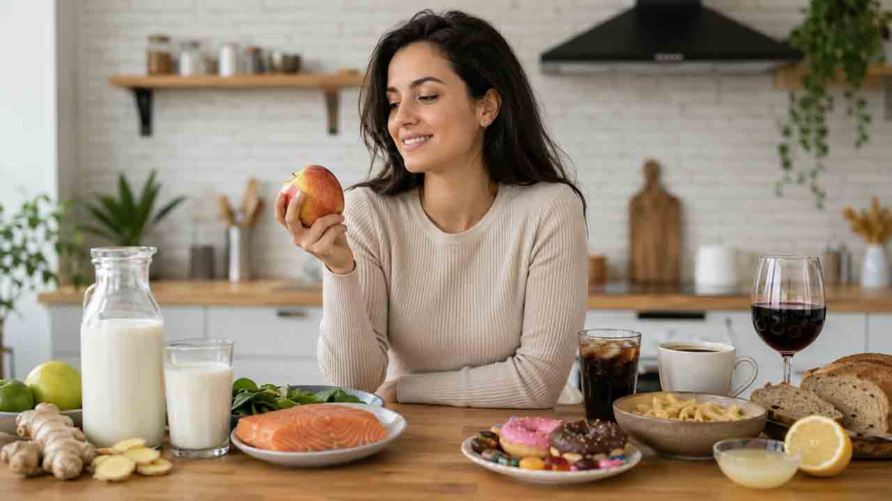 Saúde bucal: os alimentos que podem prejudicar os dentes — e os que ajudam a proteger o sorriso. Ilustração: Condutta.com