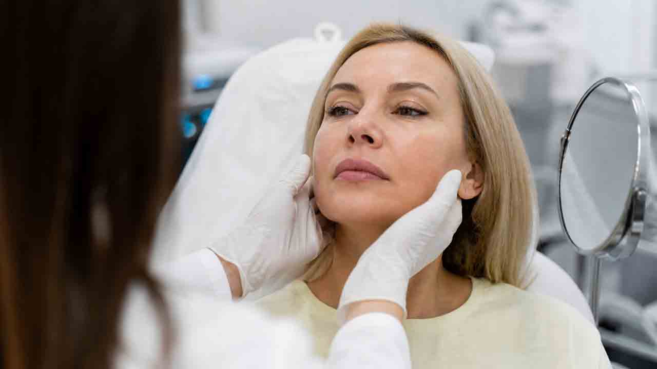 Lifting facial: entenda como funciona a cirurgia que pode suavizar sinais do envelhecimento. Ilustração gerada por IA / Condutta.com