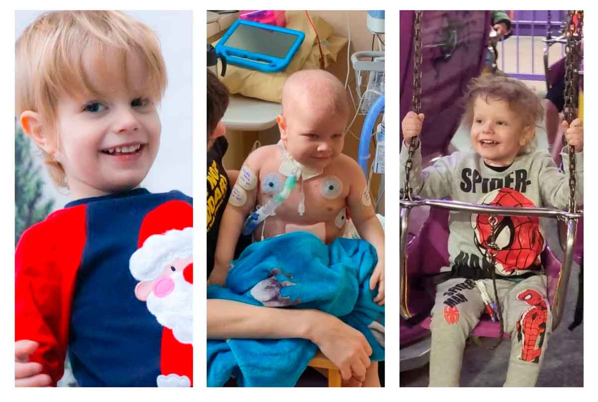 Pensávamos que nosso filho era apenas agitado – então nos disseram que ele tinha dias de vida. Foto: Instagram @mrscrawfordspeakman