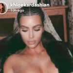 Kim Kardashian. Foto: Instagram @khloekardashian