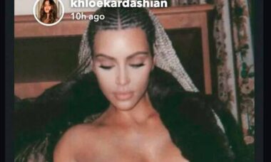 Kim Kardashian. Foto: Instagram @khloekardashian