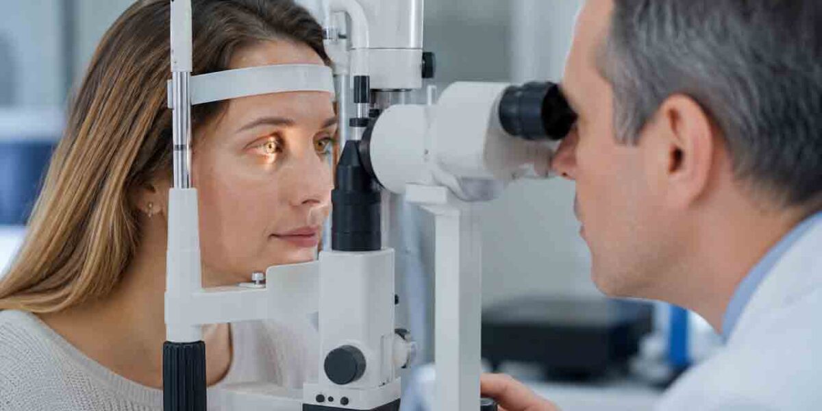 O que os olhos podem revelar sobre sua saúde. Ilustração: IA/Condutta.com