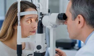 O que os olhos podem revelar sobre sua saúde. Ilustração: IA/Condutta.com