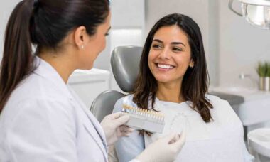Clareamento dental: entenda como ter um resultado mais efetivo e duradouro. Ilustração: IA/Condutta.com